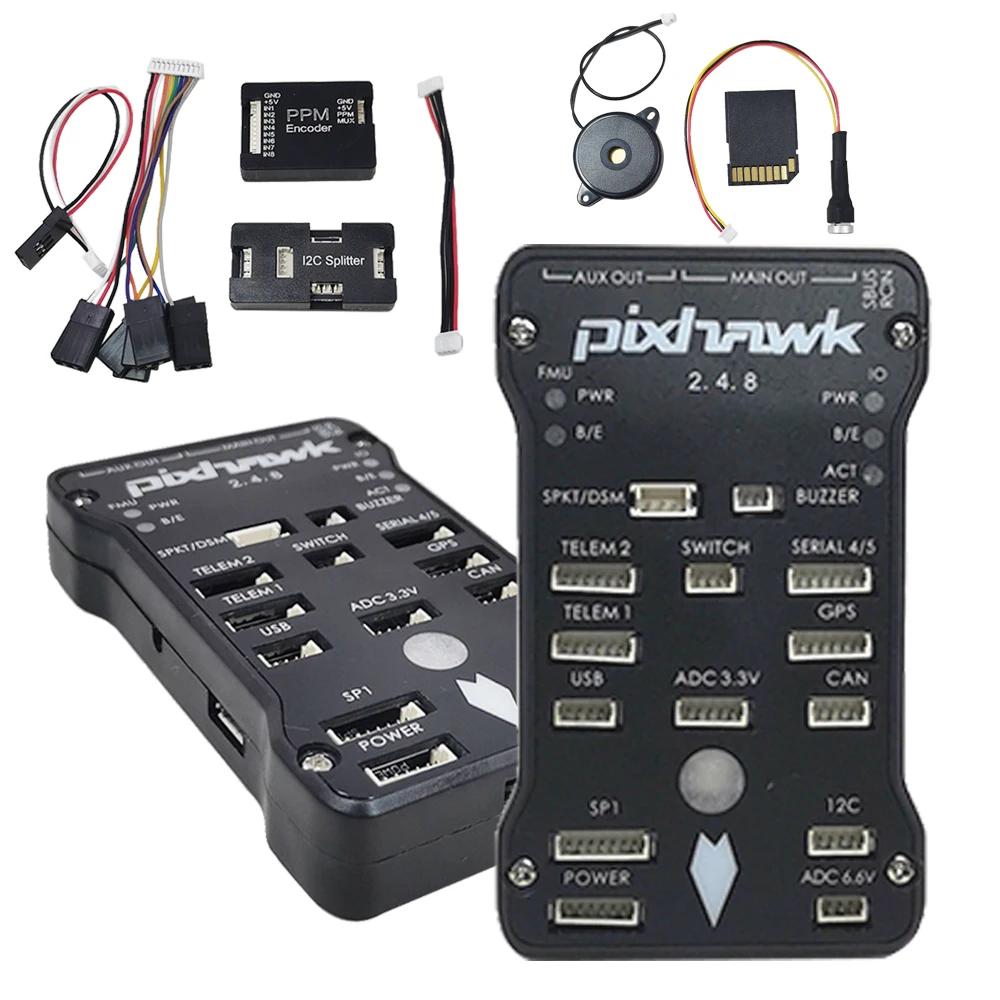  4G SD +  Ʈѷ Pixhawk PX4 Autopilot PIX 2.4.8 32 Ʈ +  ġ + I2C й Ȯ  + USB ̺, ڵ  ġ Ƚȣũ